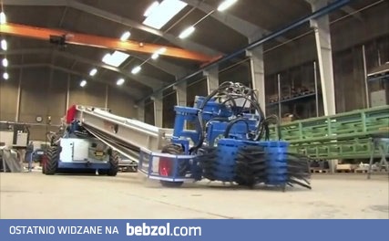 Kombajn do połowu kurczaków