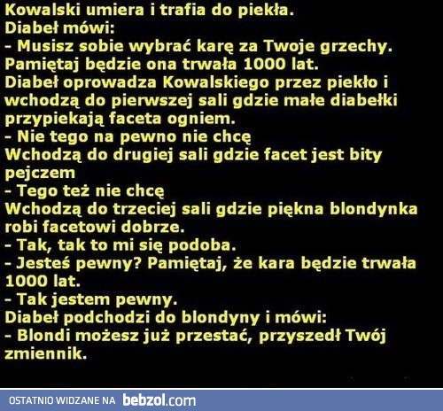 Tak wygląda piekło