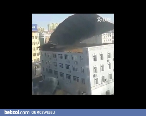 Był dach i dachu nie ma