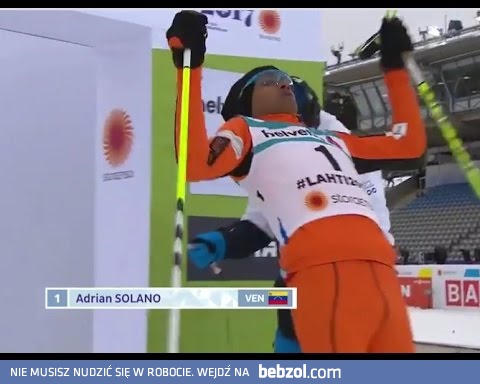 Adrian Solano z Wenezueli. Najgorszy biatlonista ever