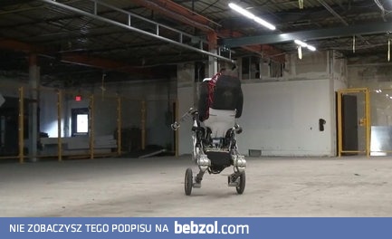 Jeżdzący robocik
