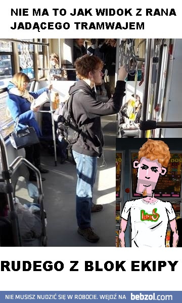 Rudy w tramwaju