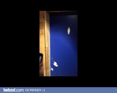 Damska toaleta w restauracji