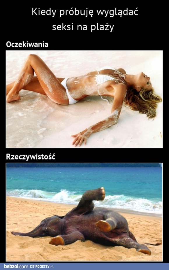 Na plaży