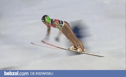 Rozpaczliwy ratunek przed upadkiem