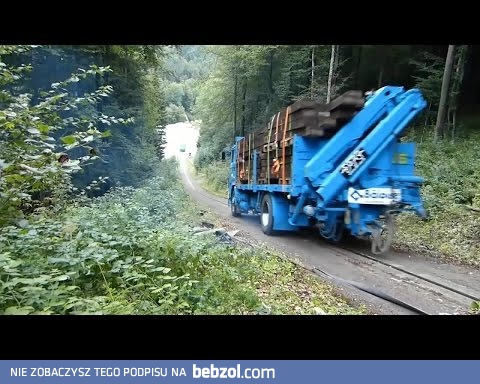 Tak wygląda crash test ciężarówek