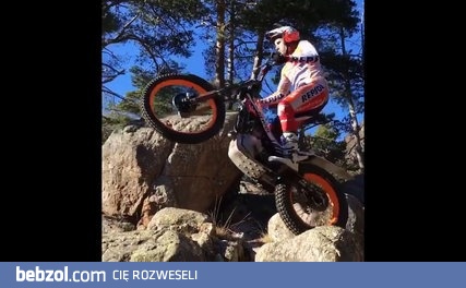 Umiejętności Toni Bou w motorcycle trials