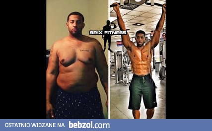 Niesamowita transformacja z grubasa w mięśniaka