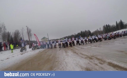 Wyścig motocrossowy na nartach