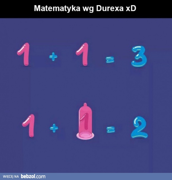 Matematyka wg Durexa