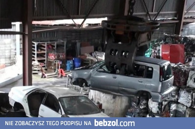 Jak w Japonii pozbywaja się samochodów