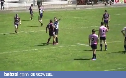 Sędzia znokautowany przez gracza rugby