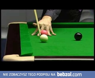 Fenomenalne zagranie w snookerze