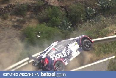 Rajd Wysp Kanaryjskich: Polska załoga o włos od tragedii