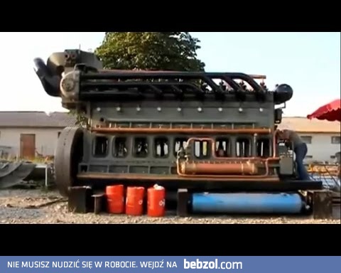 Odpalanie potężnych silników