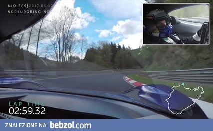 Elektryczny supersamochód bije rekord na torze Nurburgring