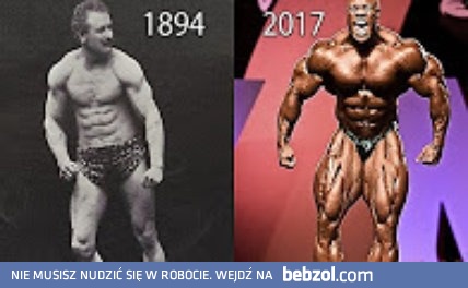 Ewolucja kulturystyki 1984-2017