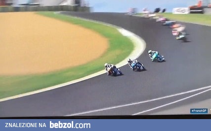 Jedna plama oleju zrobiła niezłą jatkę