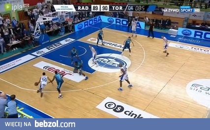 Niesamowita końcówka w meczu PLK