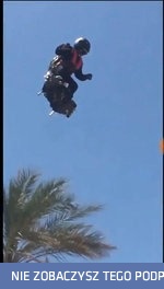 Test latającej deski Flyboard Air