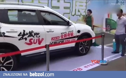 Prezentacja systemu unikania kolizji Nissana