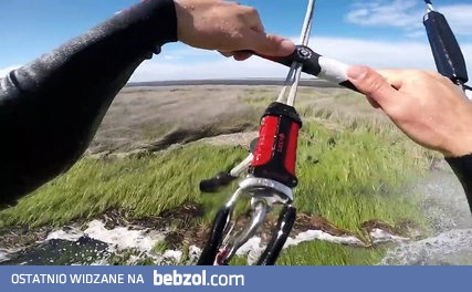 Epicki lot na kite z pierwszej perspektywy