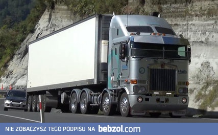 Nowa Zelandia - kraina wielkich ciężarówek