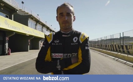 Film z ostatniego testu Kubicy w bolidzie Renault F1