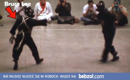 Jedyny uwieczniony prawdziwy pojedynek Bruce'a Lee