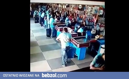 Tymczasem w brazylijskim supermarkecie...