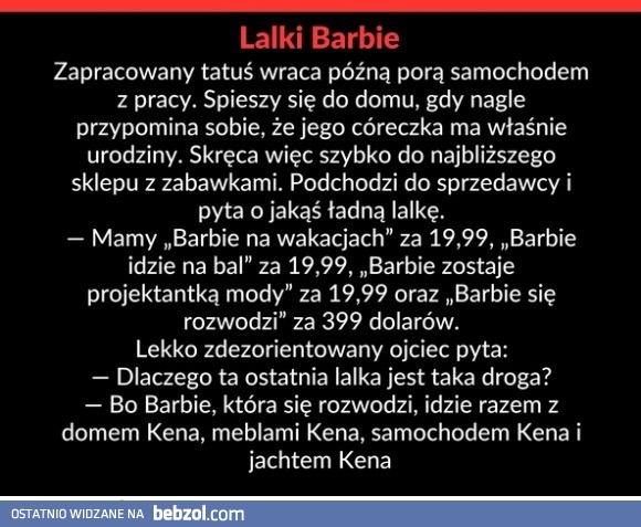 Lalki Barbie 