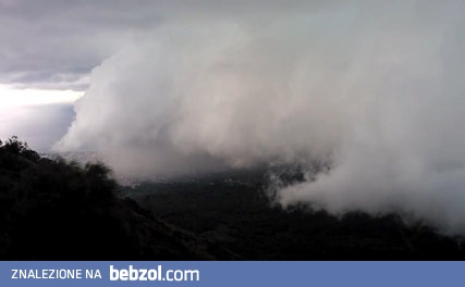 Co się stanie, gdy potężna burza napotka na swojej drodze góry?
