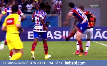 Niesamowita symulka brazylijskiego piłkarza