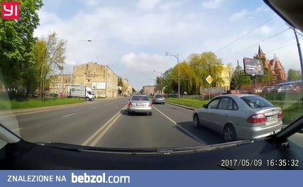 Wypadek motocyklisty