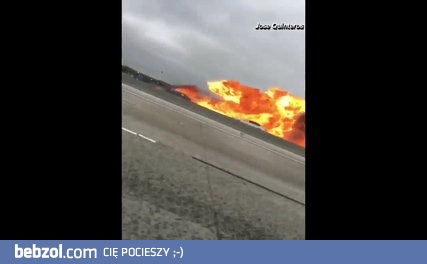 Katastrofa samolotu w Kalifornii