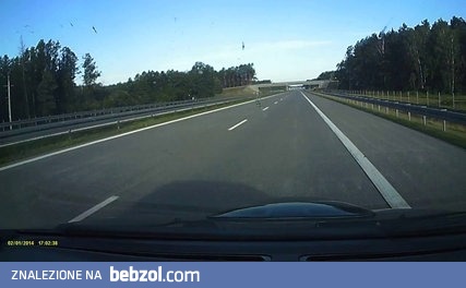 Zaśnięcie za kierownicą na autostradzie A2