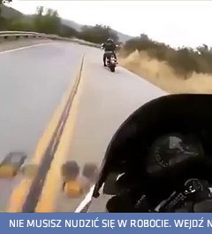 Szalony koleś na Harleyu