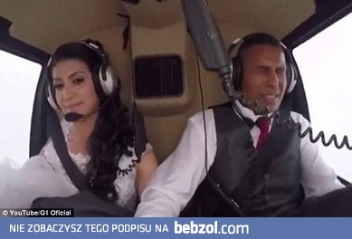 Katastrofa śmigłowca z nowożeńcami