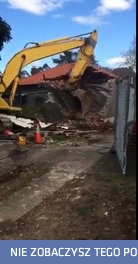 Dlaczego lepiej nie podłazić pod łyżkę koparki