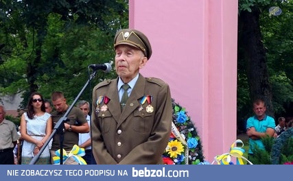 Banderowiec umarł w trakcie przemówienia gloryfikującego