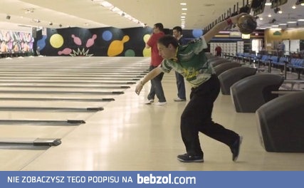 Każdy tor do kręgli ma ukryty wzór smarowania olejem