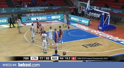Nieprawdopodobna końcówka meczu koszykówki