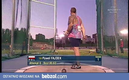 Paweł Fajdek i jego rzut młotem pod nogi nieogarniętego sędziego