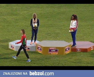 Mistrzyni Europy schodzi z podium, bo pomylono hymn jej kraju