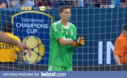 Debiut Szczęsnego w bramce Juventusu. 