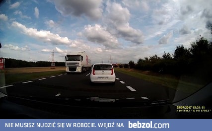 Wyprzedzanie i... Oceńcie sami