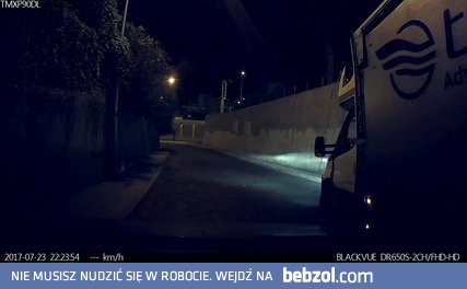 Kierowca polskiej firmy transportowej zarysowuje kluczem Teslę X