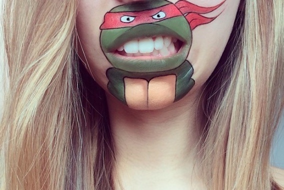 Takiego makijażu jeszcze nie widzieliście!