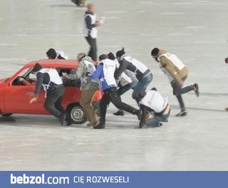 Curling... samochodami