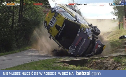 Wypadki na Rajdzie Rzeszowskim 2017